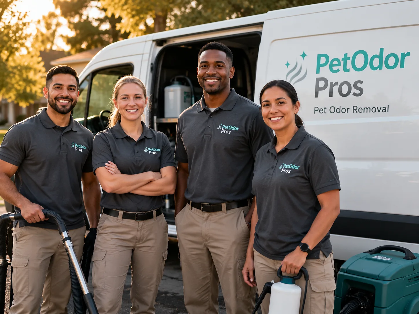 Pet Odor Removal team serving Oakdale, CA
